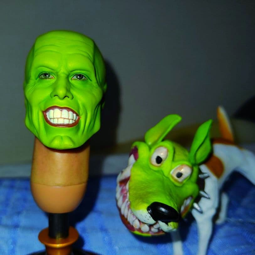 映画[MASK]1/6(ジム•キャリー＆マイロ)希少品!