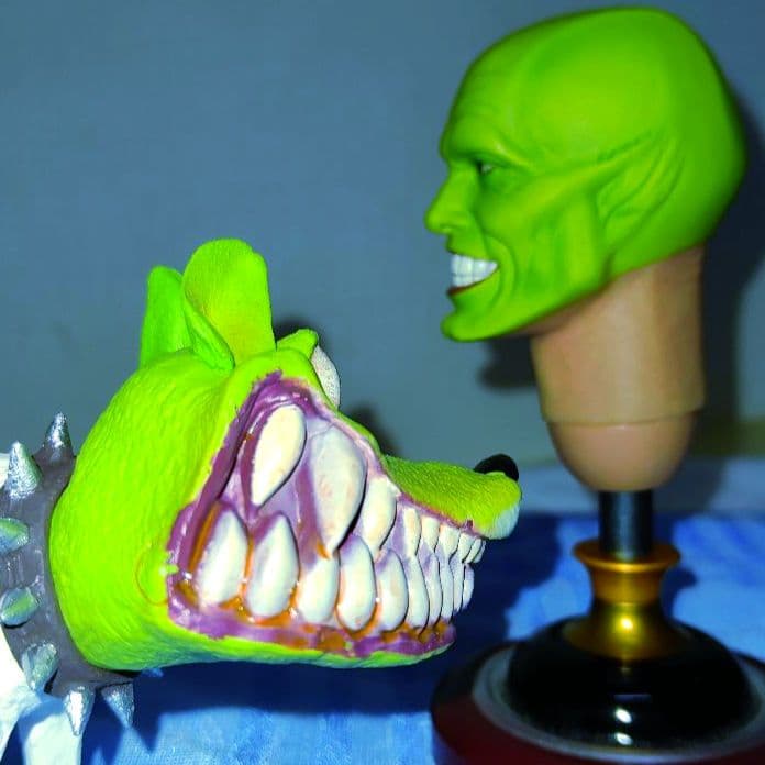 映画[MASK]1/6(ジム•キャリー＆マイロ)希少品!