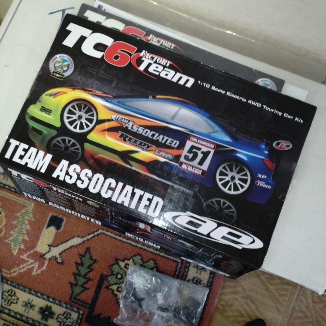 ♥ Teams アソシ TC-6 4WD ベルトドライブＲＣツーリングカー中古品