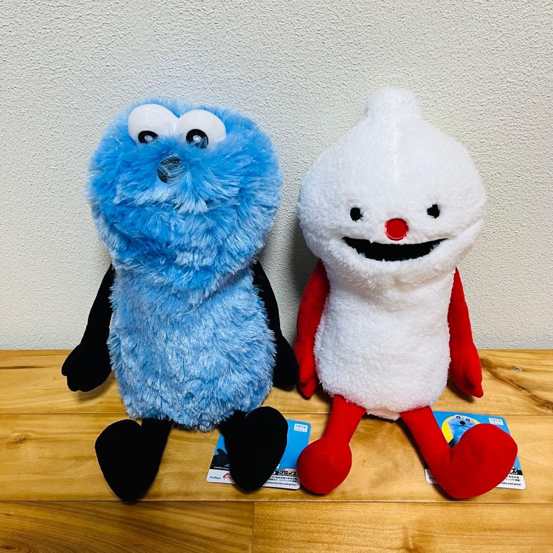 パペットスンスン　おすわりBIGぬいぐるみ　スンスン　ノンノン　計２点
