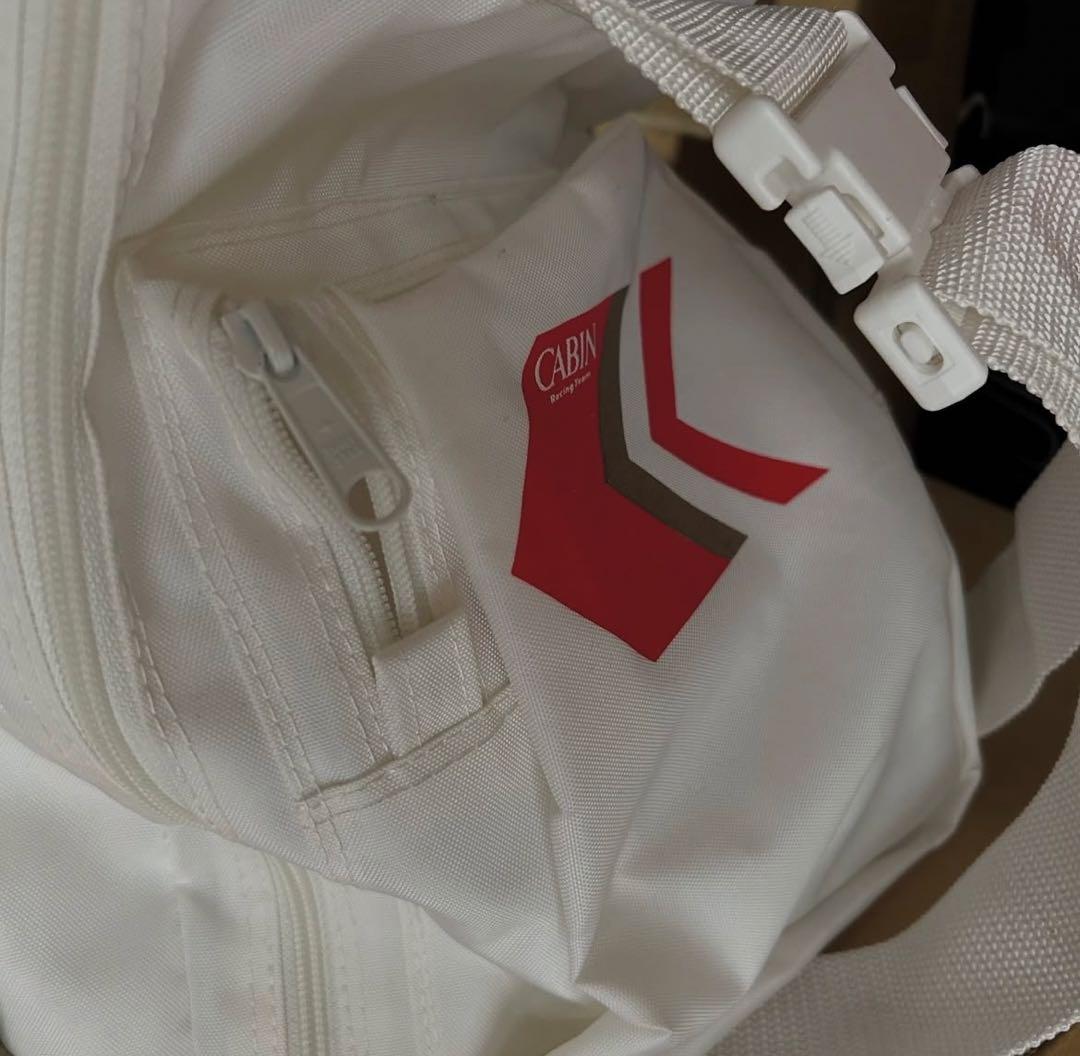 CABIN ホワイト ボストンバッグとキャップセット