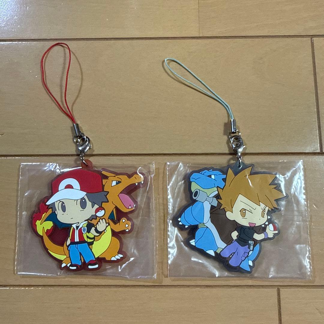 レッド＆グリーン ラバーストラップコレクション Pokemon Trainers