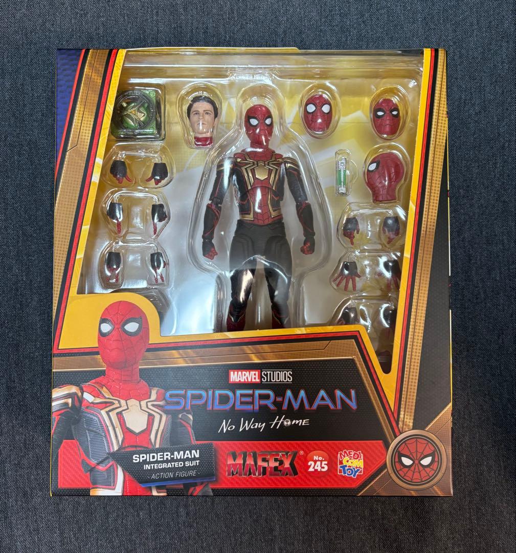 【極美品】MAFEX スパイダーマン インテグレテッドスーツ