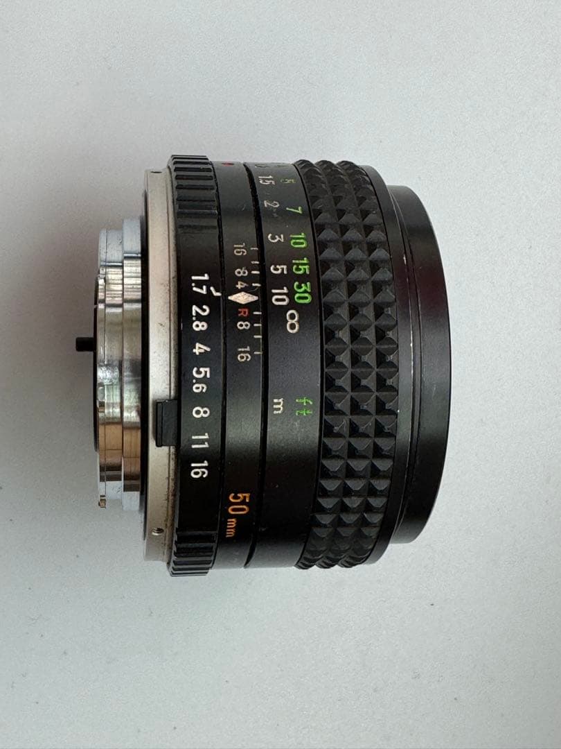 MINOLTA X-7/MC ROKKOR-PFレンズ