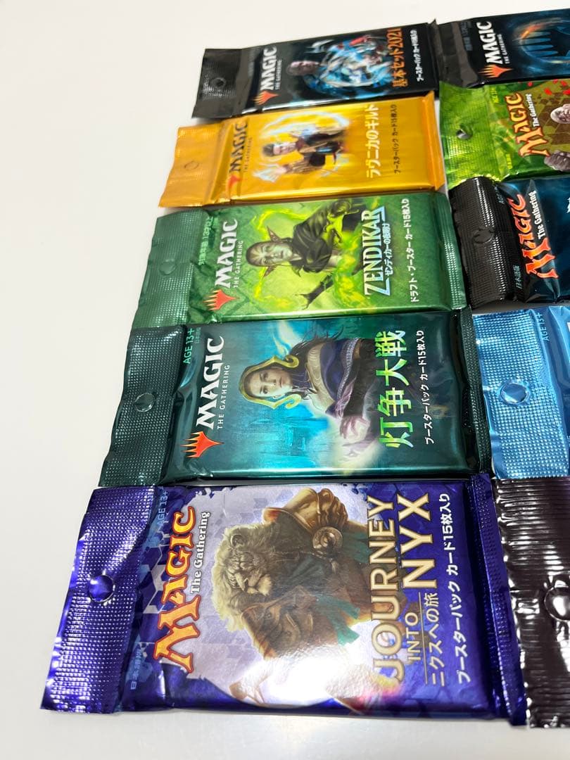 マジックザギャザリング《MTG未開封パック》ラヴニカなど絶版廃盤10パックまとめ
