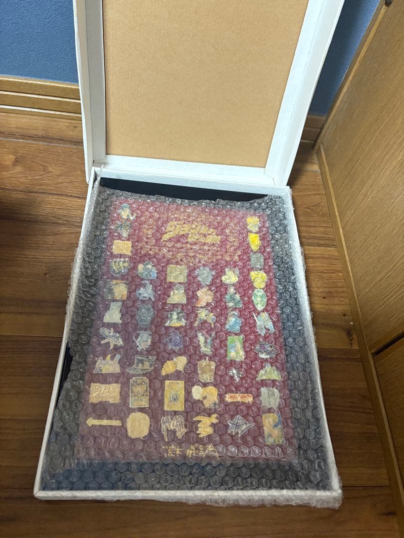 ジョジョの奇妙な冒険　第3部　ピンズセット（額装付）　荒木飛呂彦