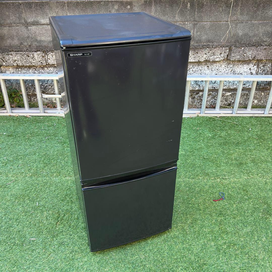 【横浜市内】137L冷蔵庫 シャープ SJ-14P 右開き　左開き　つけかえ可能