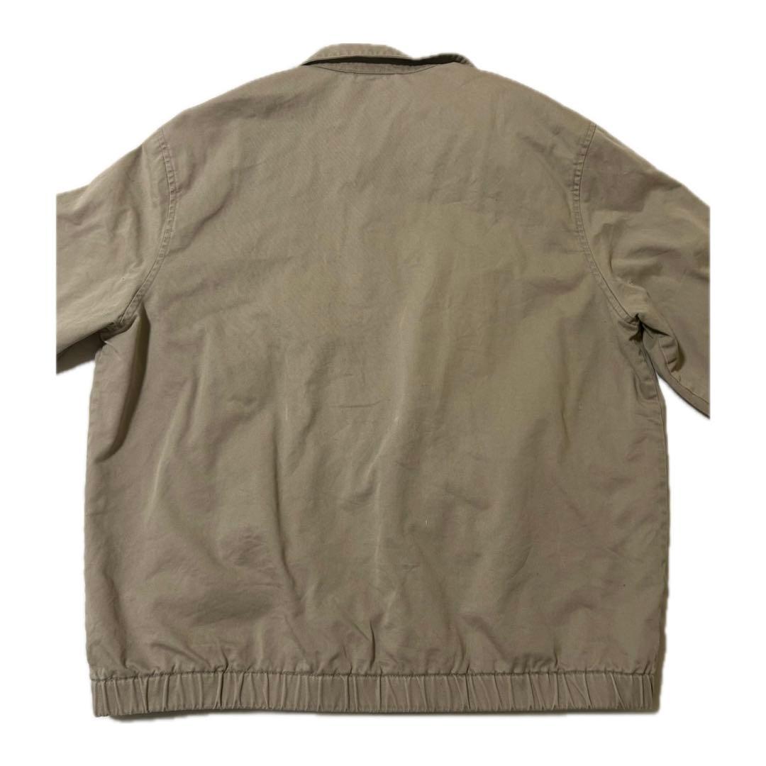 ポロ ベージュ ジップアップジャケット　古着
