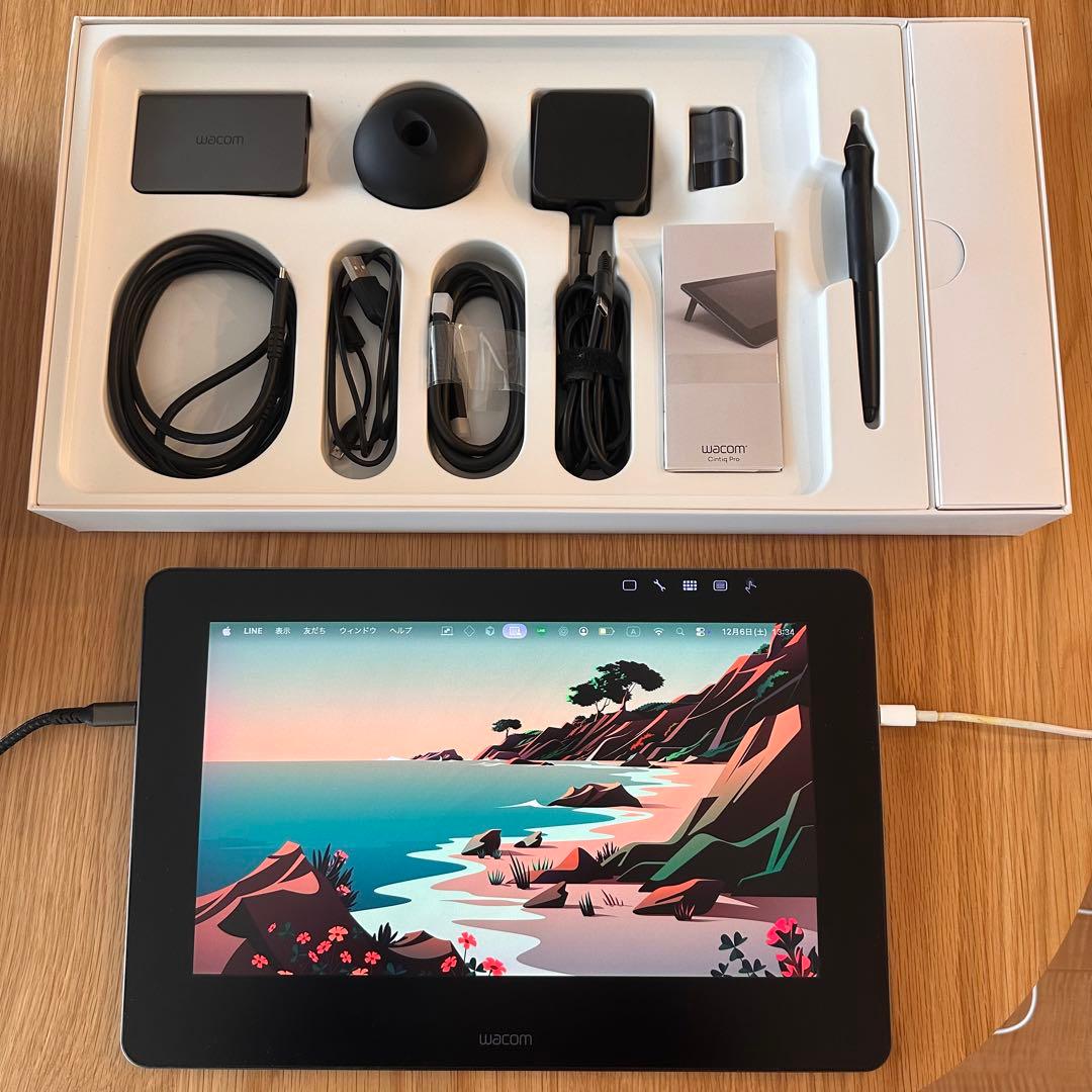 液タブ・ペンタブ Wacom Cintiq Pro 13 DTH-1320 ProPen 2