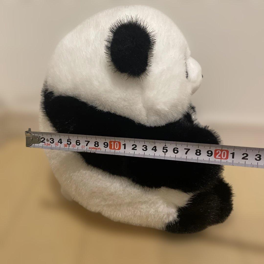 【中国土産】リアルパンダ　ぬいぐるみ　タグ付き