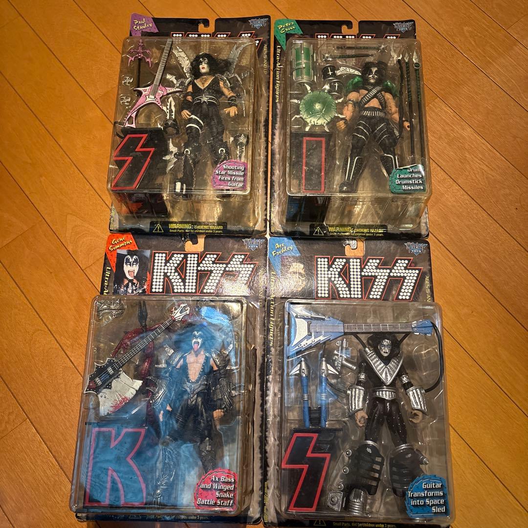 KISS フィギュアセット 4体