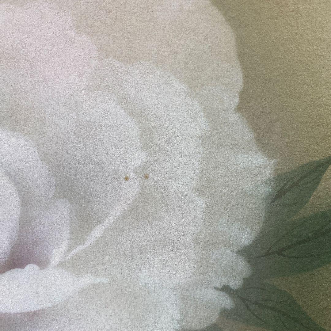 美品 掛け軸 中川幸彦作「牡丹」四季花 共箱 美術年鑑掲載