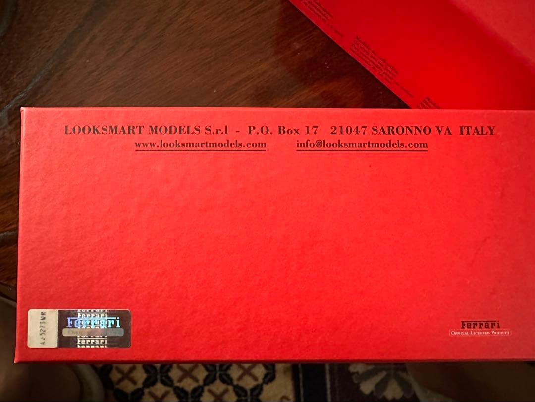 ルックスマート製フェラーリ F2005 GPイタリア限定モデル