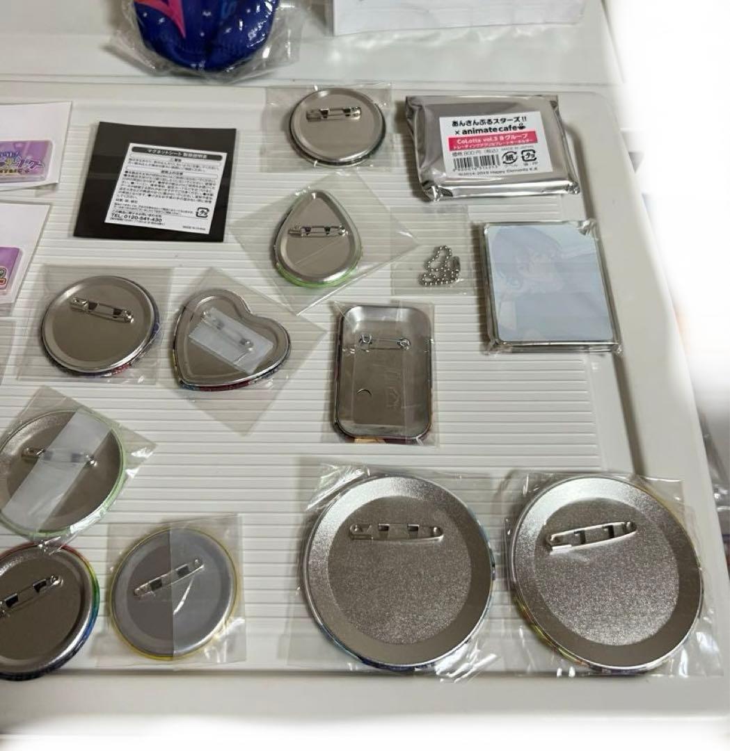 あんさんぶるスターズ！！ 缶バッチ、朔間零、逆先夏目、たかみねペットボトルカバー