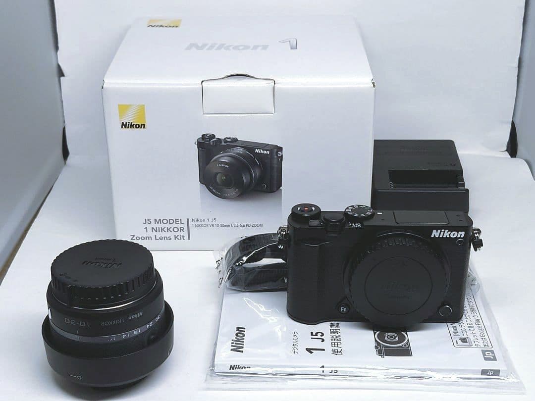 Nikon 1 J5 ミラーレスカメラ ズームレンズキット