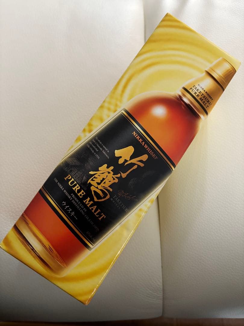 ポン太さま竹鶴 ピュアモルト ウイスキー 500ml ニッカウヰスキー