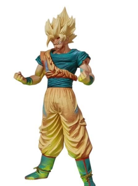 ドラゴンボール 孫悟空 超サイヤ人2 フィギュア改造 リペイント2.5D