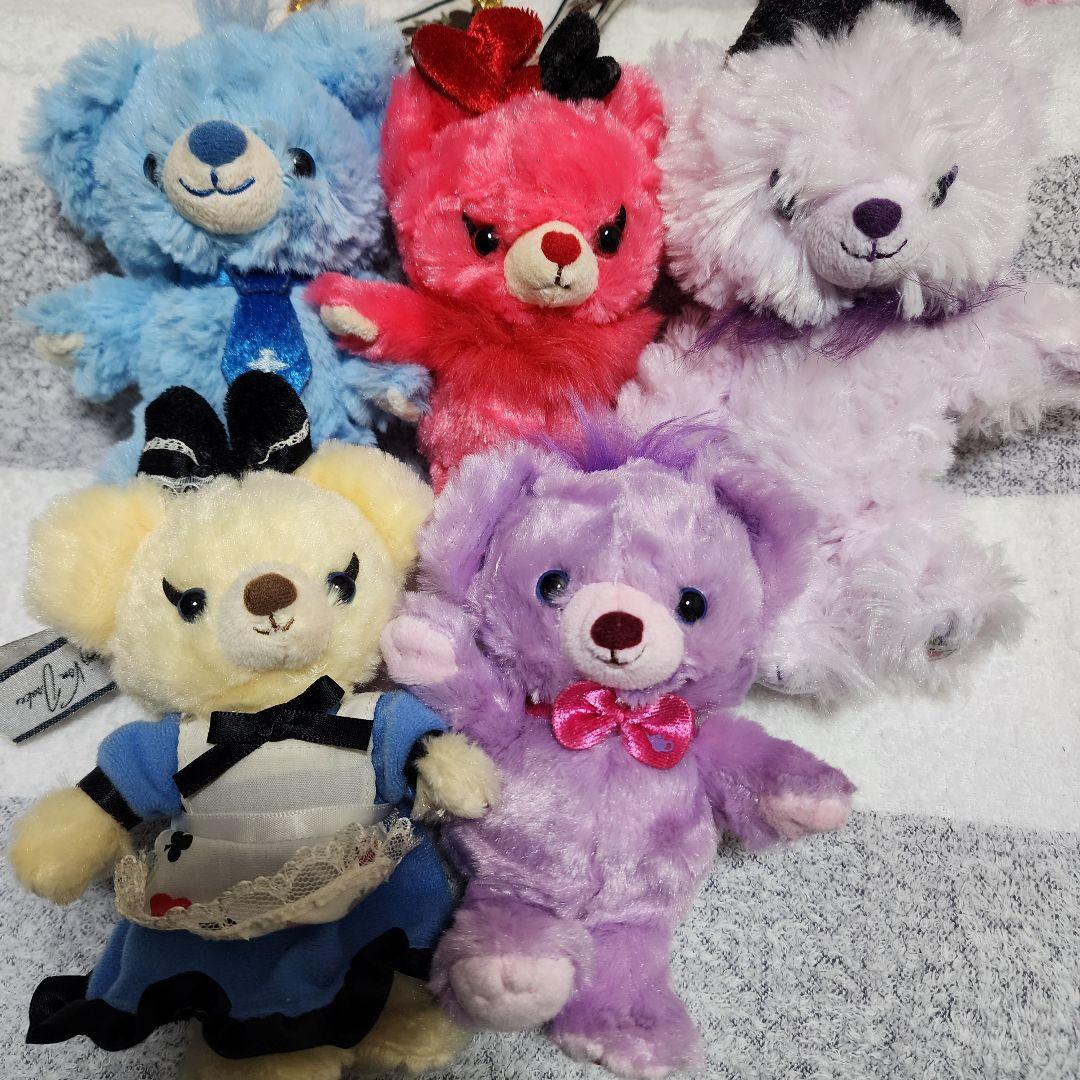 ディズニー公式　ユニベアシティ　キーチェーン　　初期　３６体セット　バラ売り不可