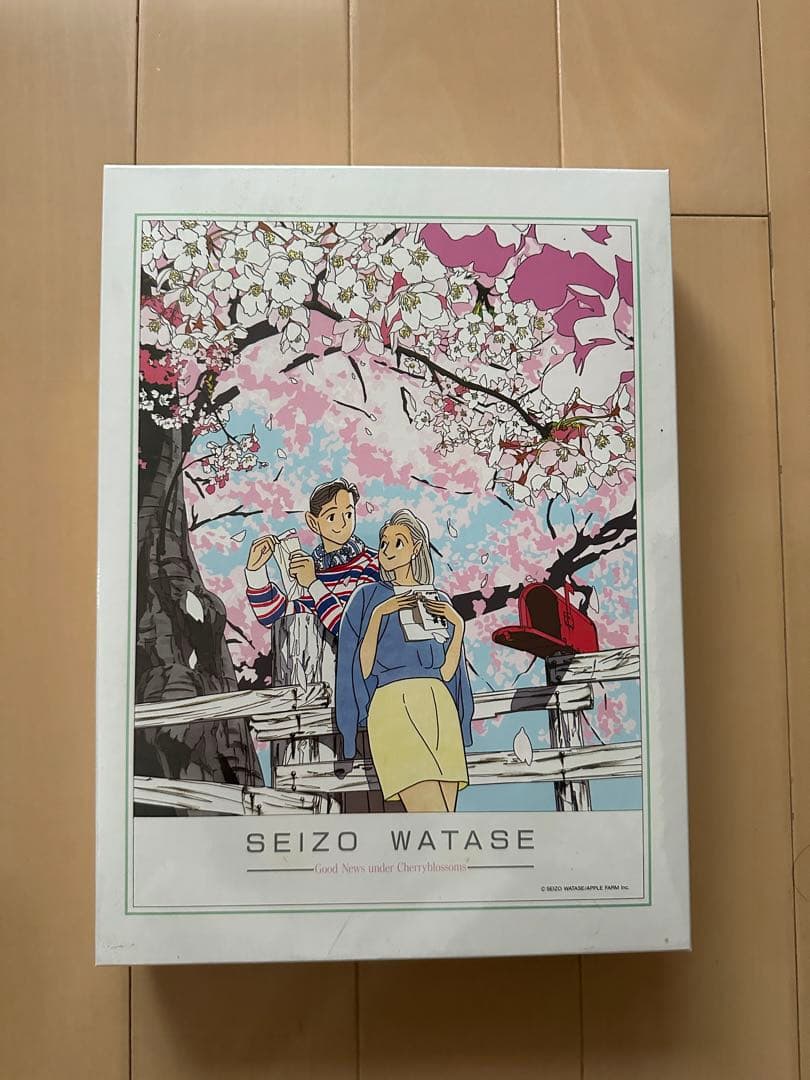 【専用】わたせせいぞう　パズル　グッドニュースは桜の下で500