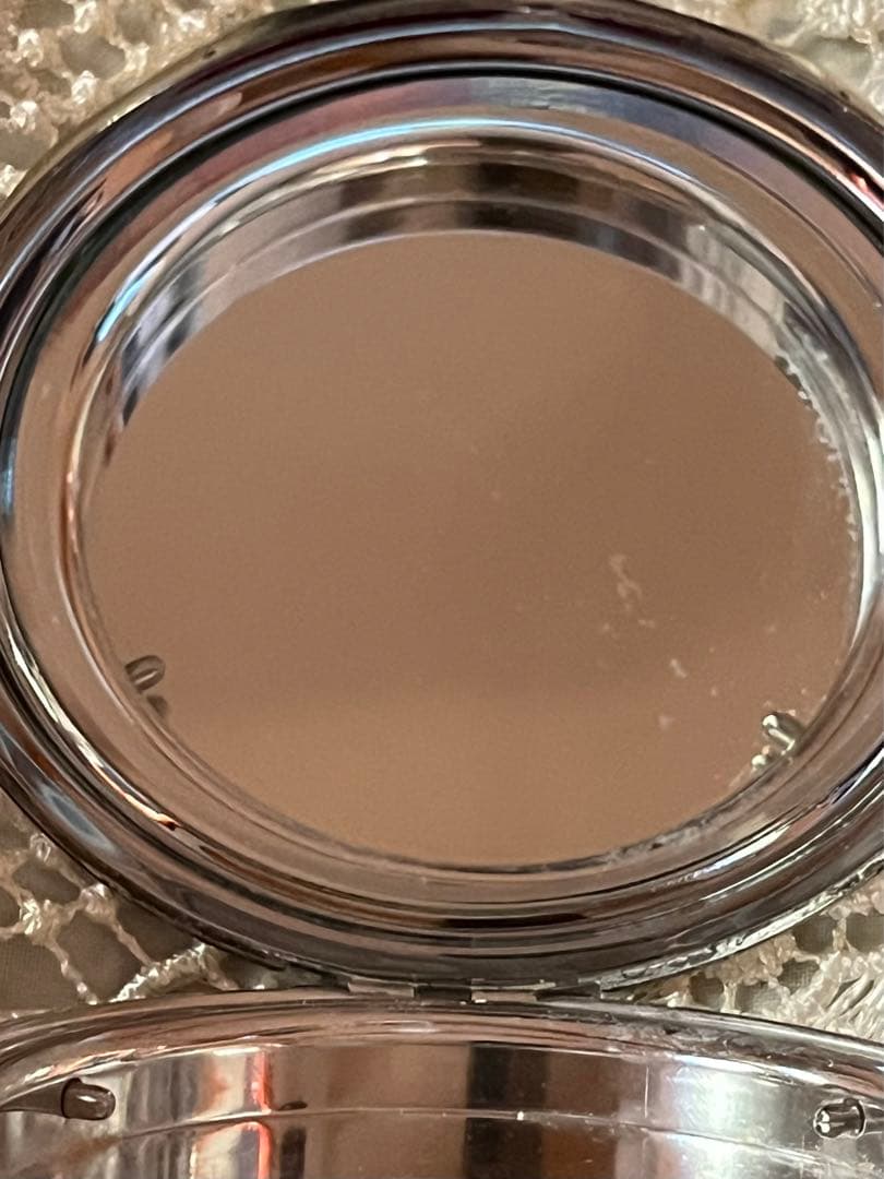 昭和レトロ　ヴィンテージ　コンパクト　ミラー　化粧鏡　ライター型香水スプレー