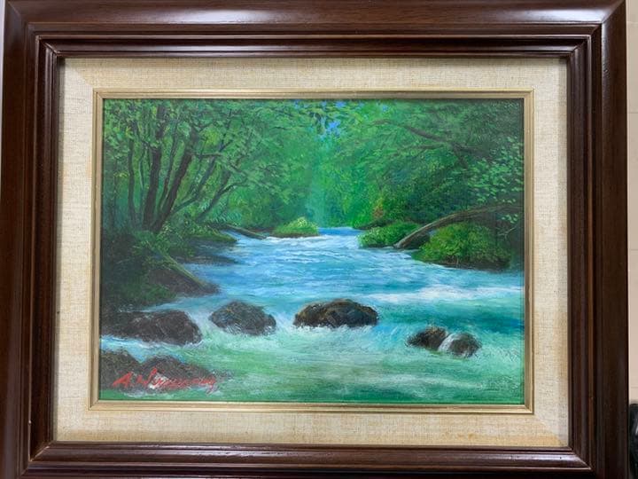 油絵（A. Hirayanagi）