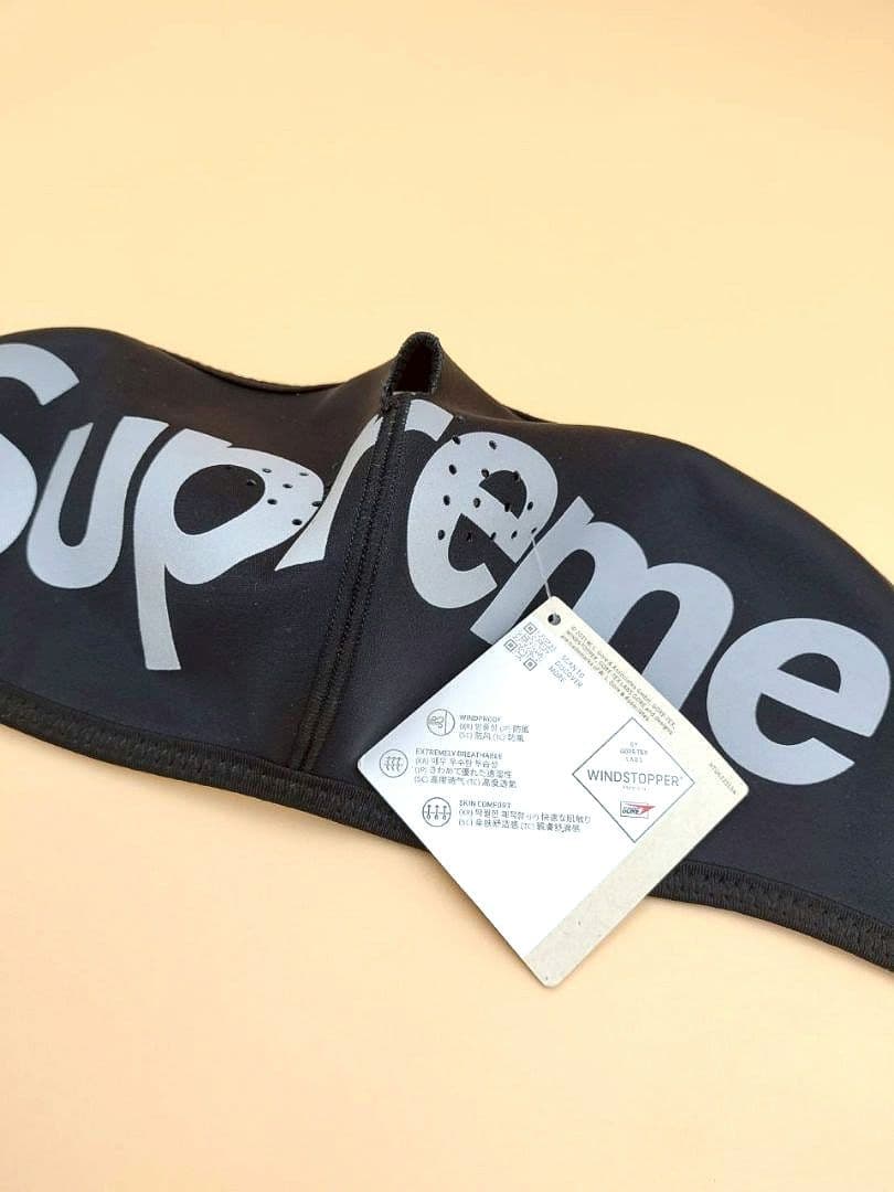 新品タグ付 SUPREME シュプリーム WINDSTOPPER フェイスマスク