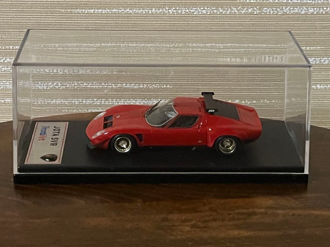 京商 1/43ランボルギーニ ミウラ JOTA SVR レッド フロンティアート