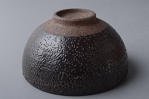 u248 茶道具　時代　黒天目茶碗