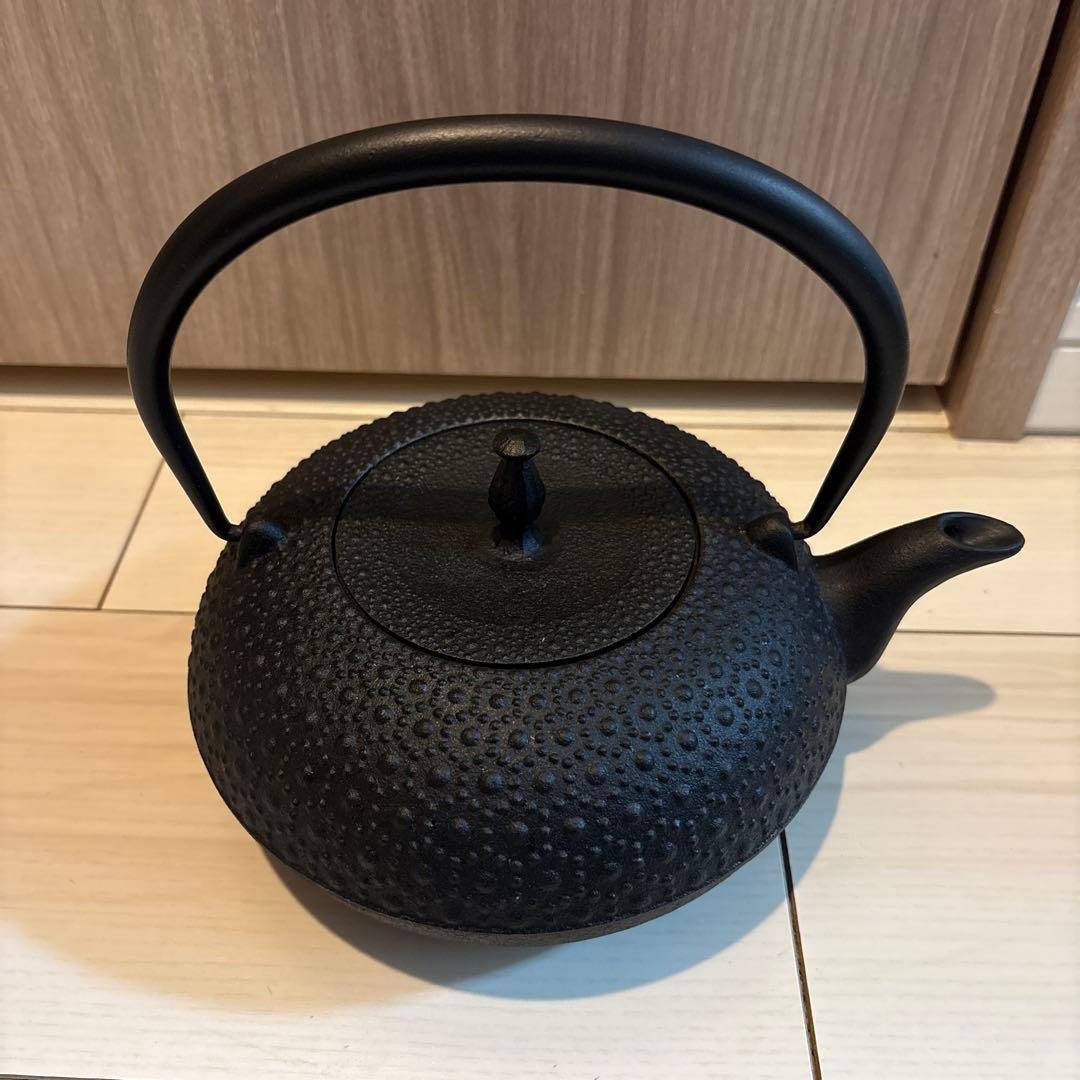 及源　南部鉄器　東雲亀甲 盛栄堂　鉄瓶