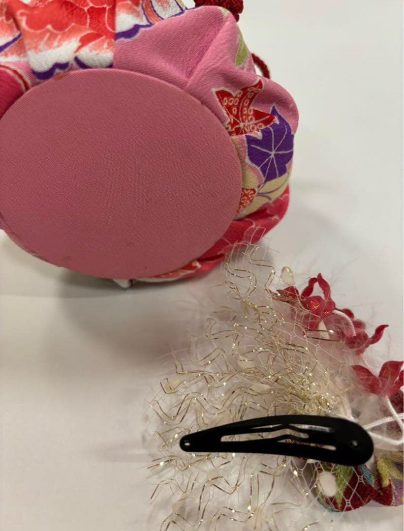 七五三　3歳女の子　着物セット　可愛いピンク　華やか桜　梅　新品