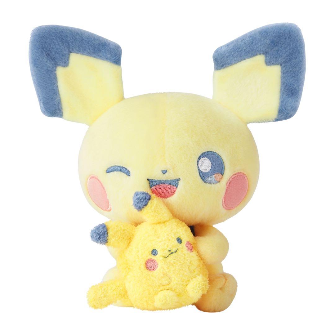 ポケモンLittle Daydream ピチューとピカチュウぬいぐるみ