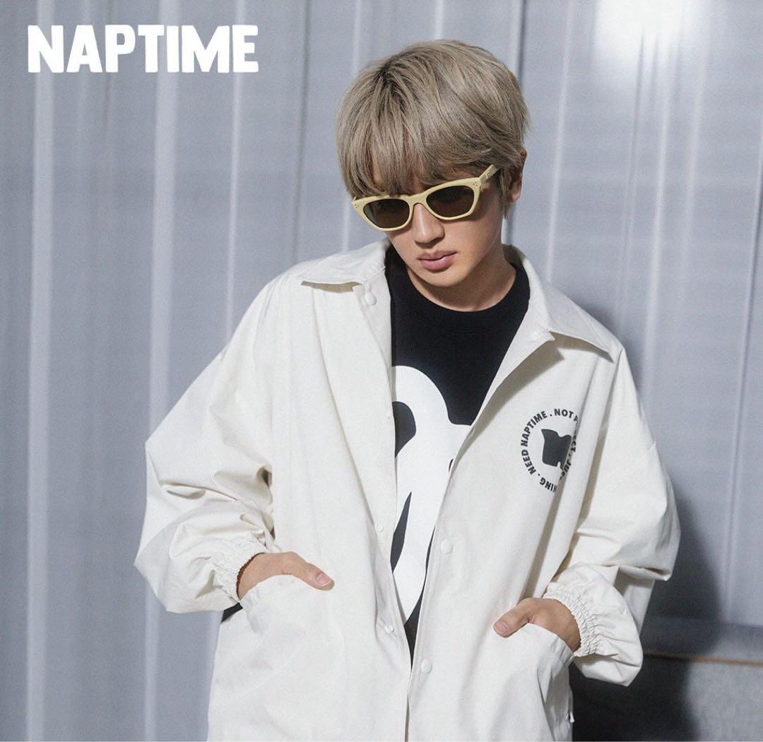 ナップタイム　naptime. Nissy 西島隆弘　コーチジャケット