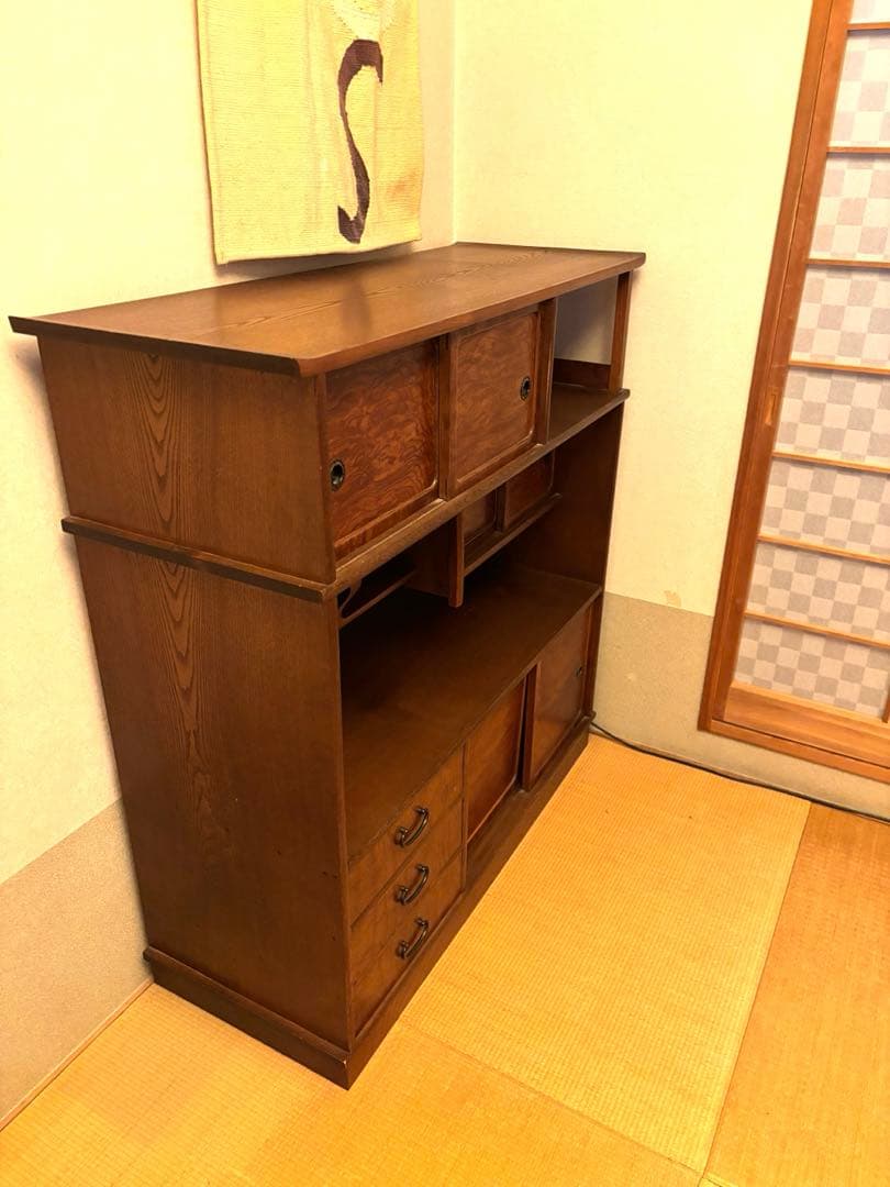 和茶棚　茶箪笥　オープンシェルフ