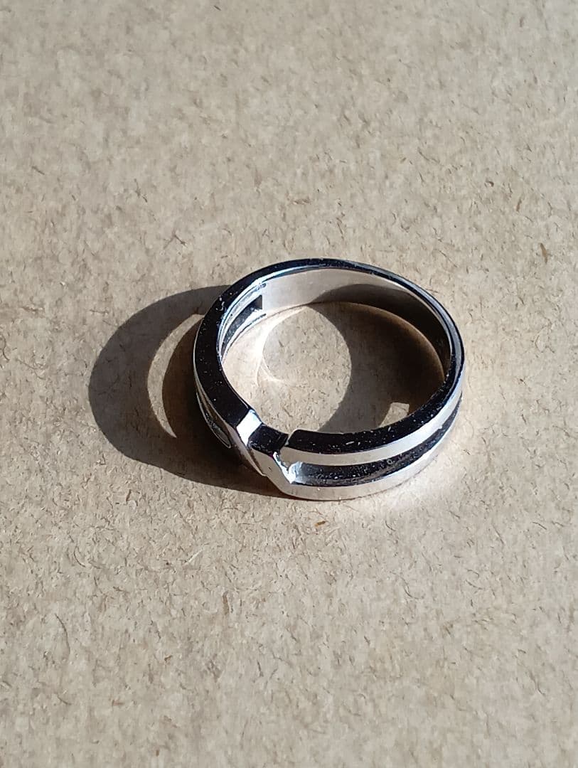 【美品】ヴァンドーム青山 K18WG クロスデザインリング 約12号｜3g超箱付