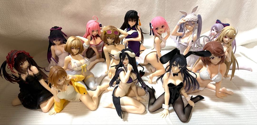 【中古品】美少女フィギュア　セクシーフィギュア　１４点　まとめ売り