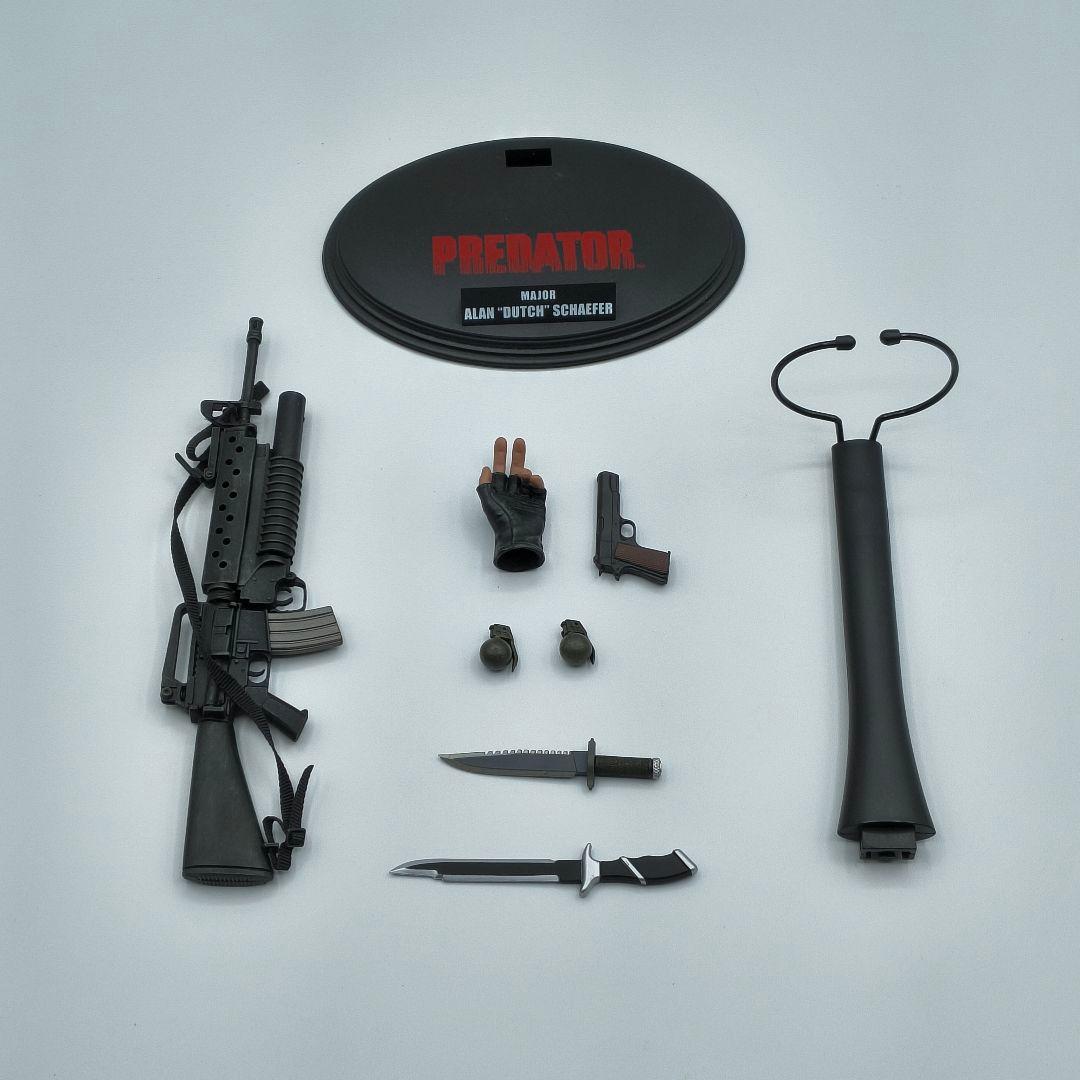 ホットトイズ 1/6 ムービー・マスターピース プレデター ダッチ