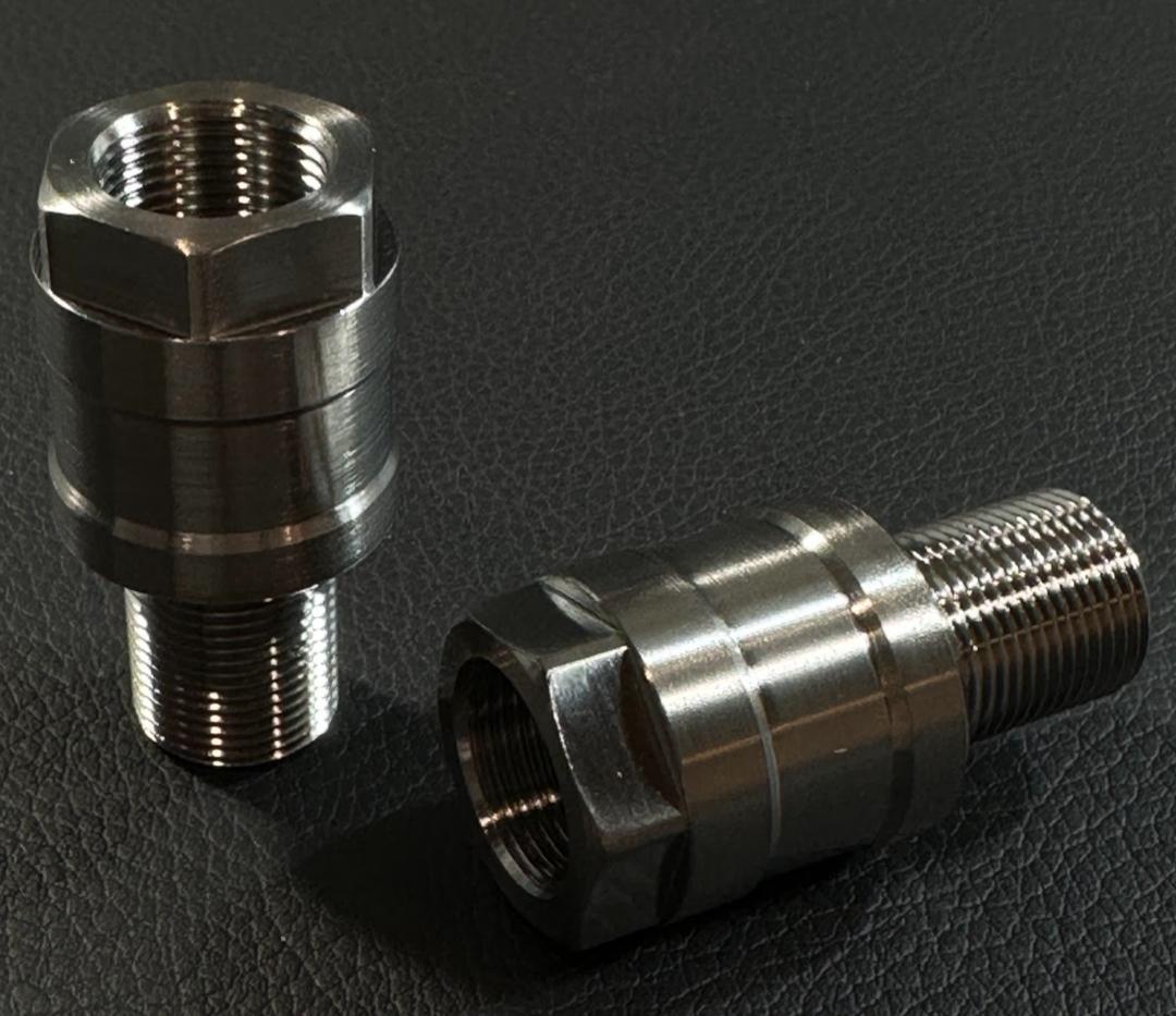 オーリンズ 64チタン製 延長アダプター 25mm ゼファー1100 m104