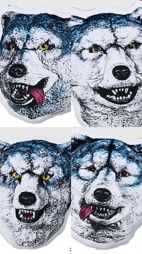 MAN WITH A MISSION 一番くじクッション 4点セット おまけ付き