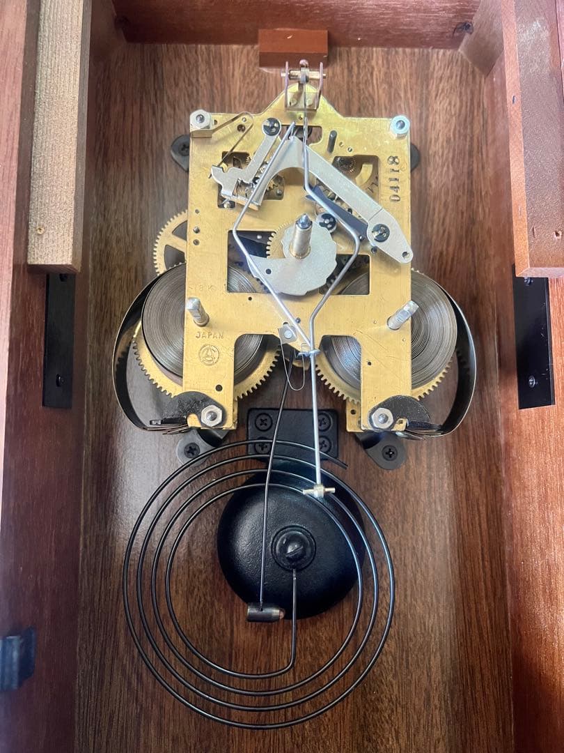 AICHI愛知30DAY振り子時計ゼンマイ掛け時計柱時計古時計昭和レトロ