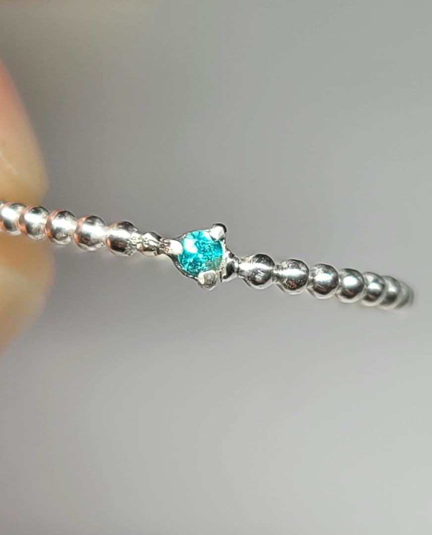 ★ブラジルバターリャパライバトルマリンSVポン・デ・リング★