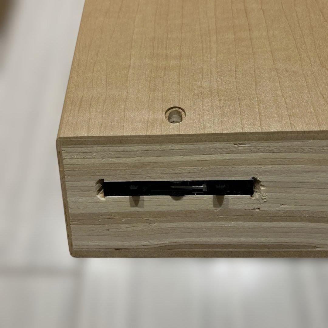 ナチュラル　コノ字　パソコンデスク