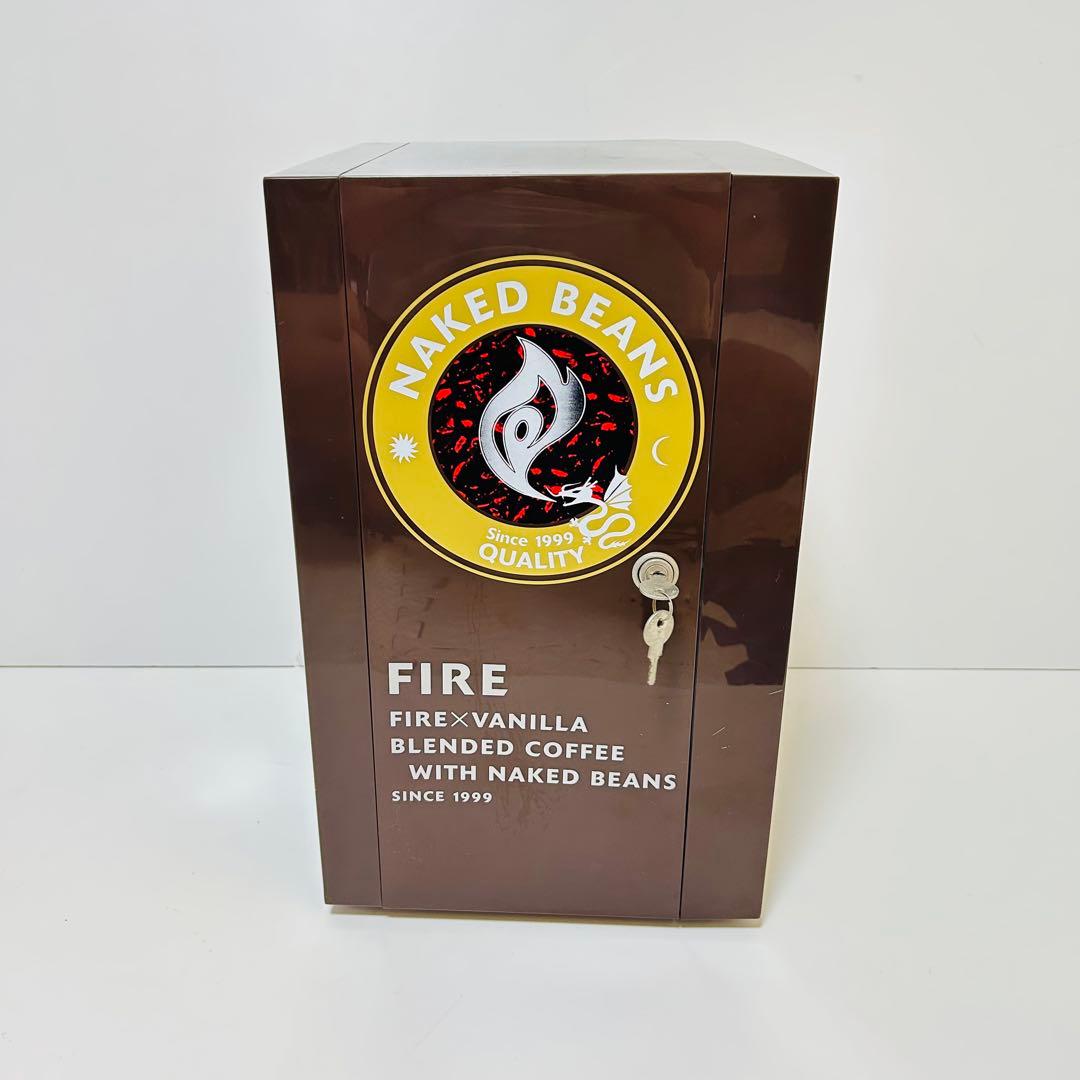 【超希少品】【非売品】KIRIN FIRE 自販機タイプ ミニ冷蔵庫自動販売機