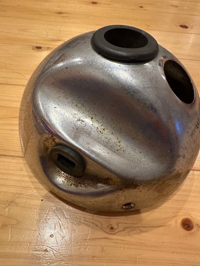 GT380 純正ヘッドライトステー ヘッドライトケースセット