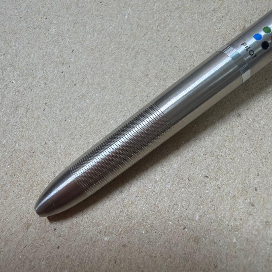 新品 廃盤 PILOT パイロット 細字4色 ボールペン 多色ペン 振り子式