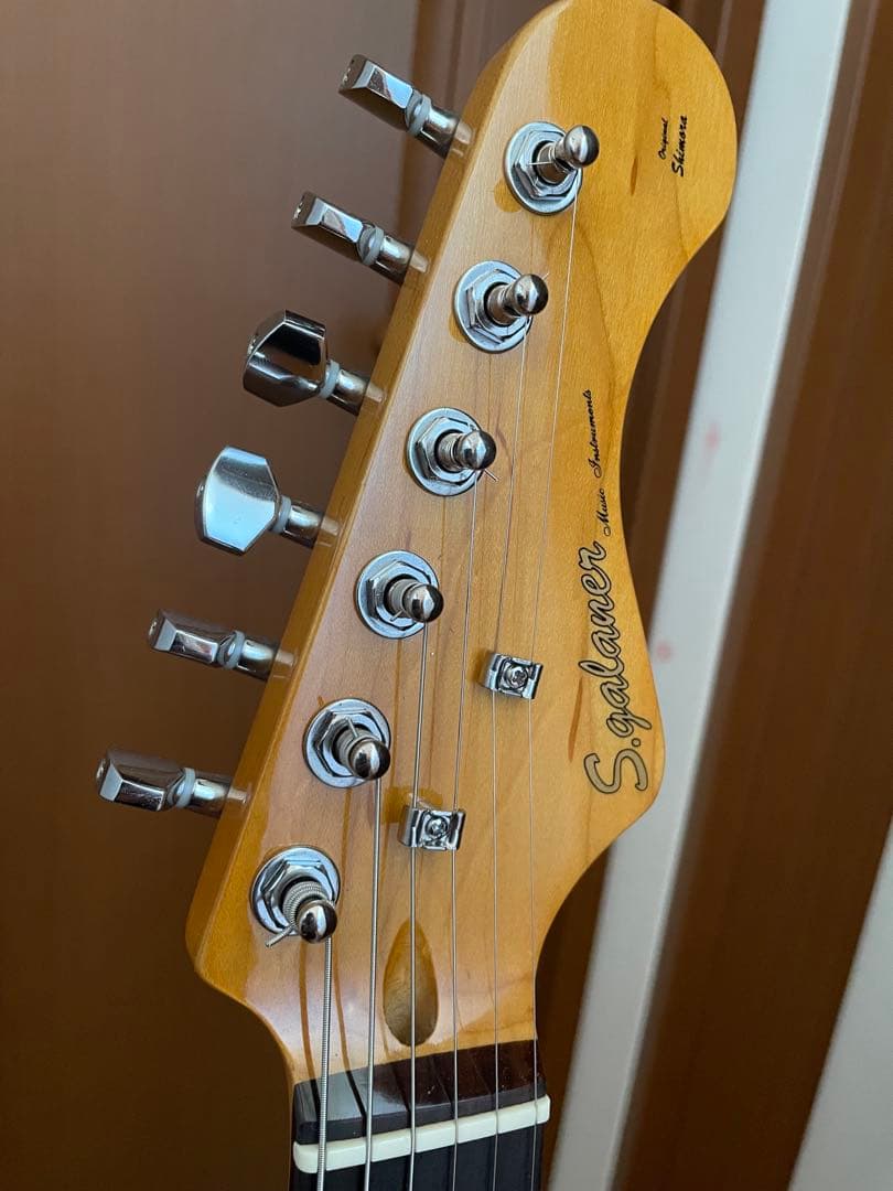 S.galaner レッド エレキギター