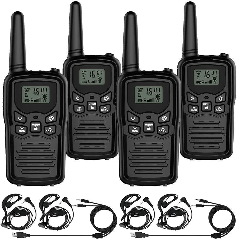 【M2786-115-89】トランシーバー 4台セット　無線機 免許不要 本体