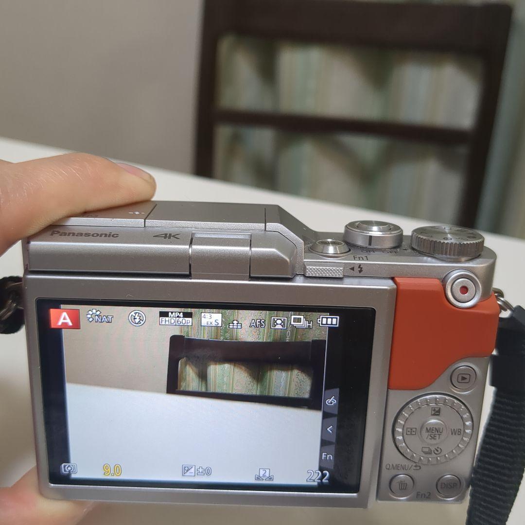 Panasonic DC-GF9W ミラーレスカメラ オレンジ　取扱説明書付き
