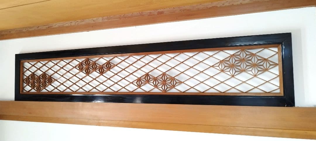 【希少】組子建具　和風アンティーク　古建具　古民家リノベ　昭和レトロ　格子