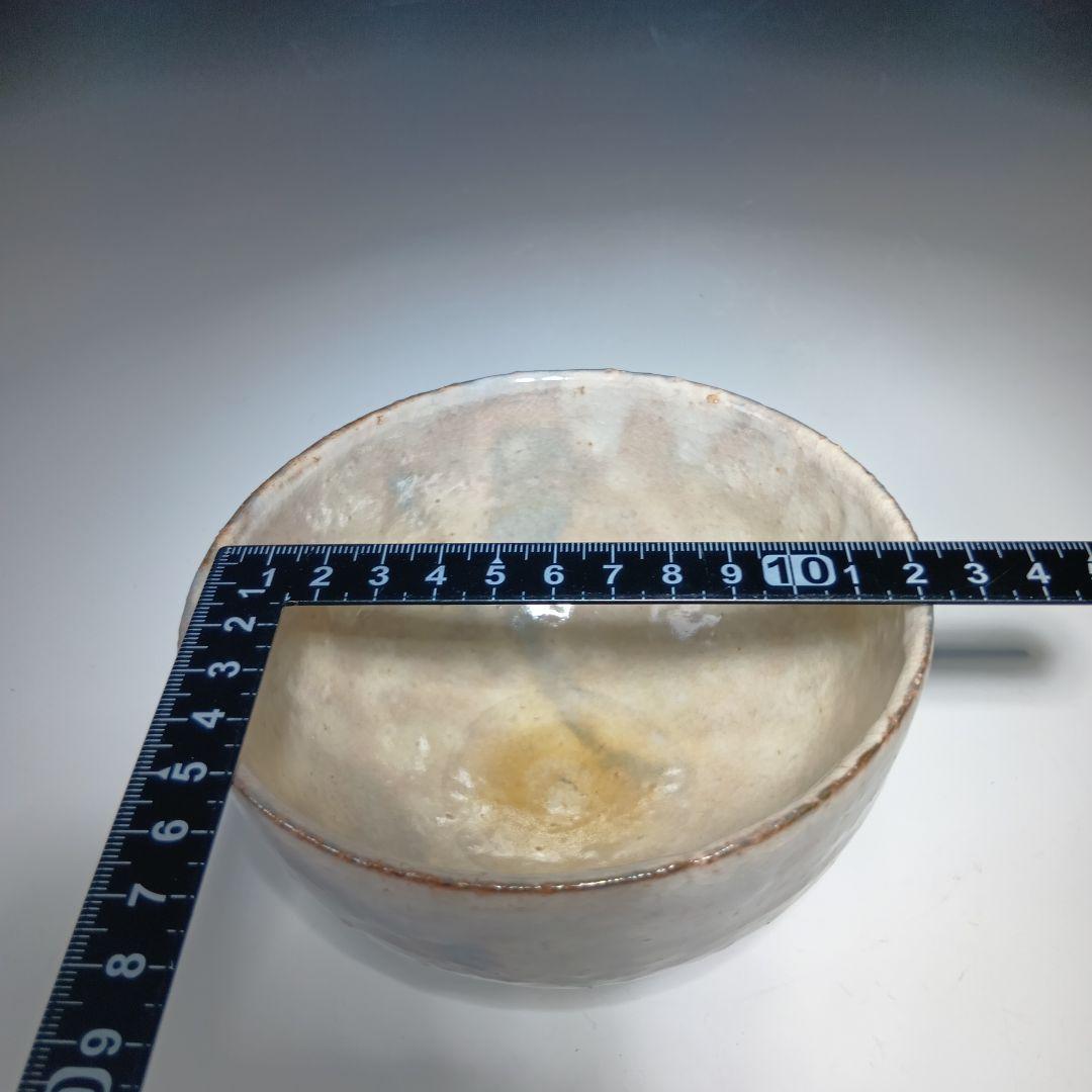 値下げ茶道具　山口萩焼開祖　大和作太郎　遺作展記念、萩茶碗　3客　共箱　美品