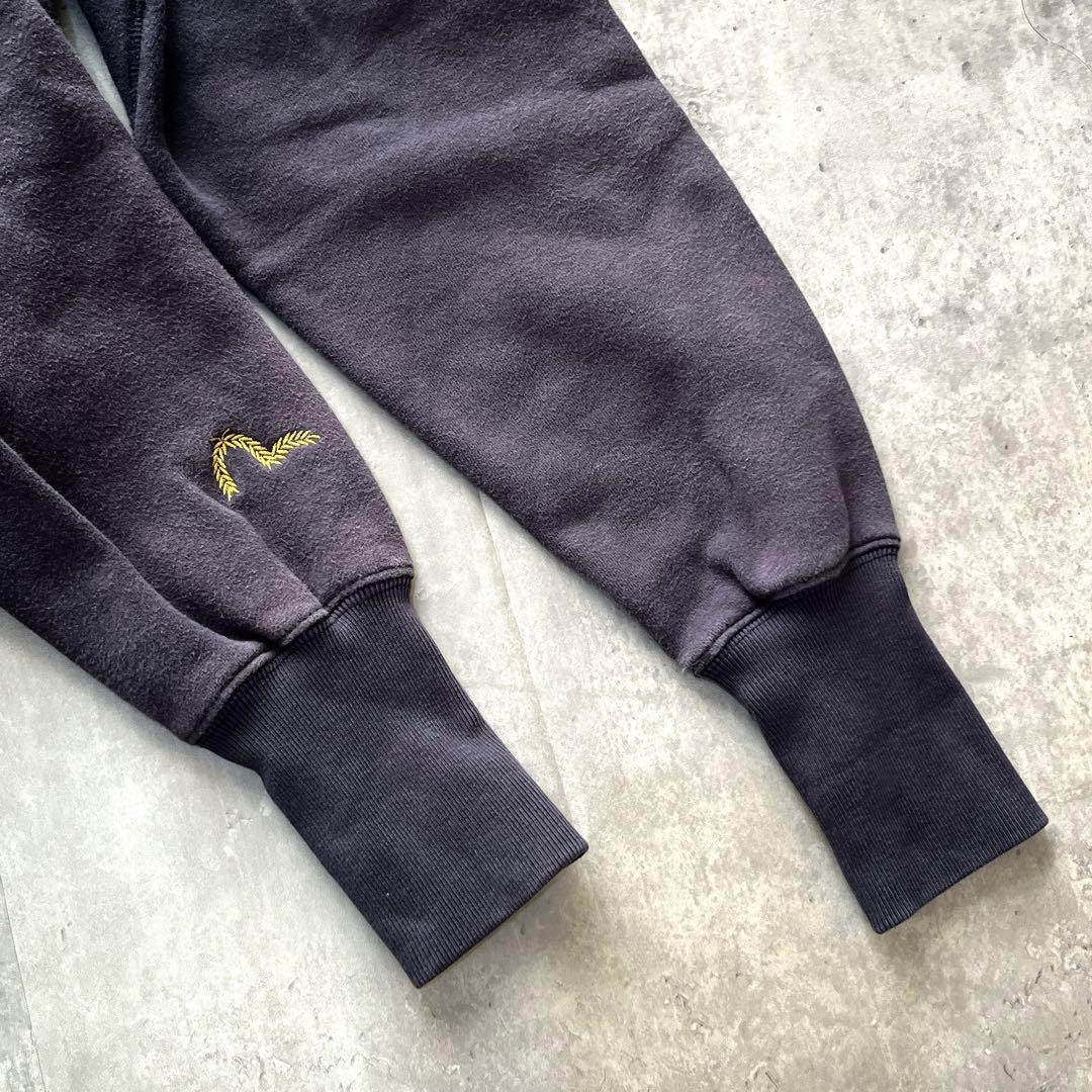 XLサイズ42　EVISU　特大バックカモメ パーカー　エヴィス　ヴィンテージ